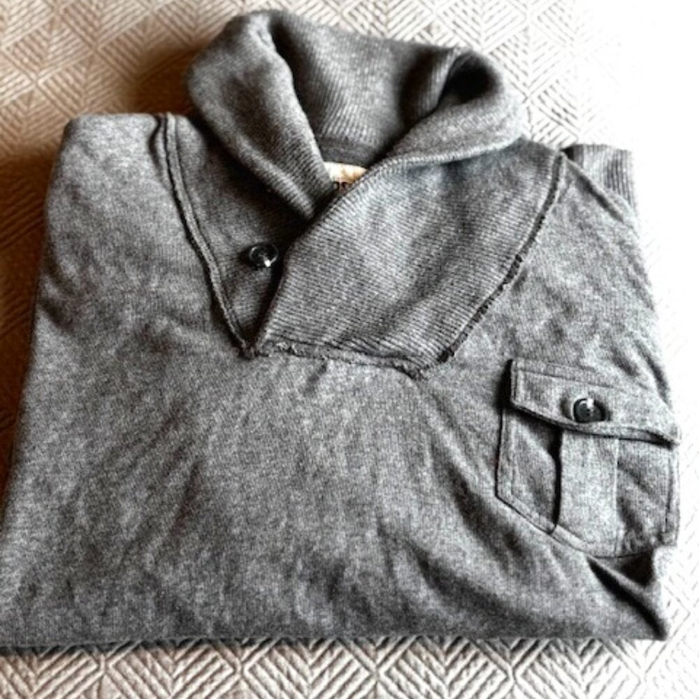 Fossil Grey sweater, XL